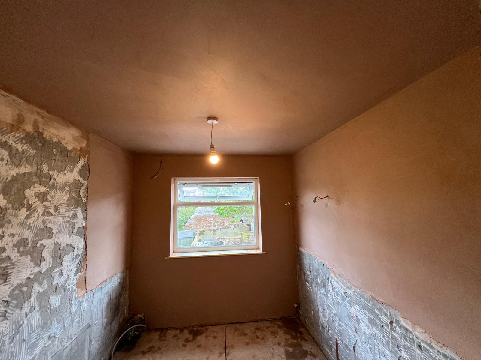 Freshly plastered room by The Skim Reaper
